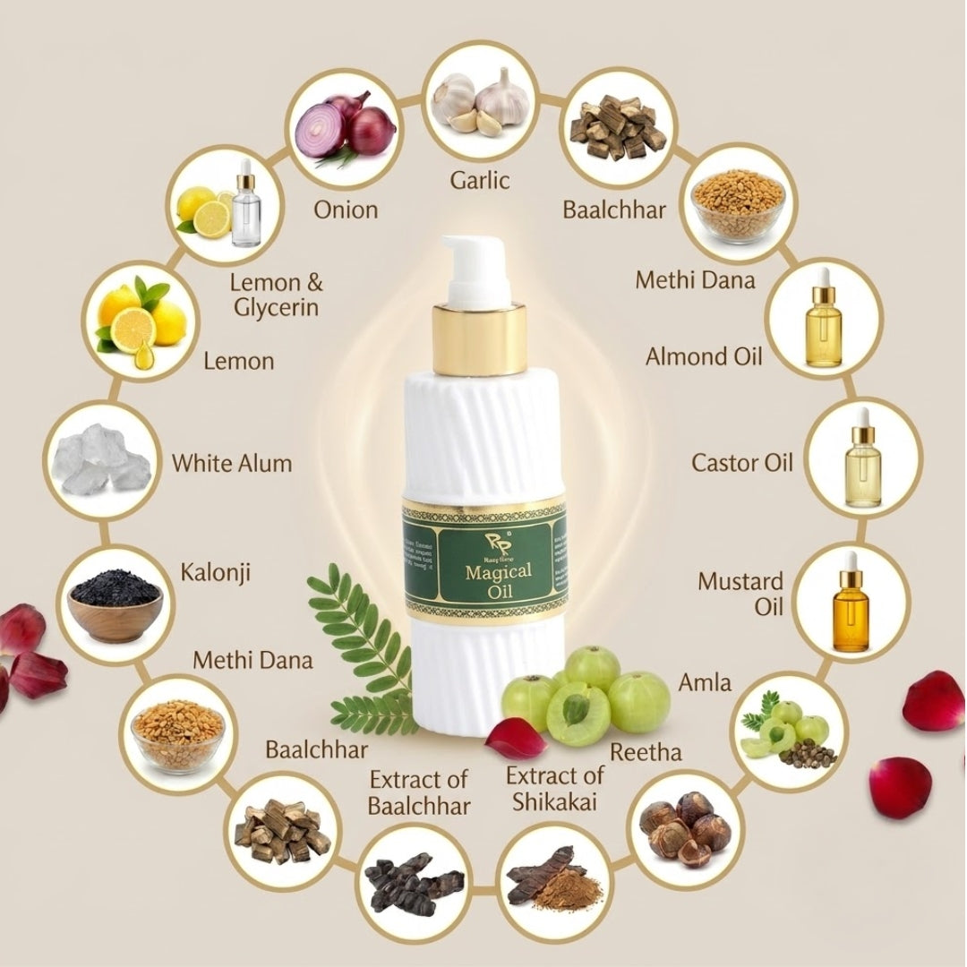 Magical Herbal Hair Oil (8-in-1)